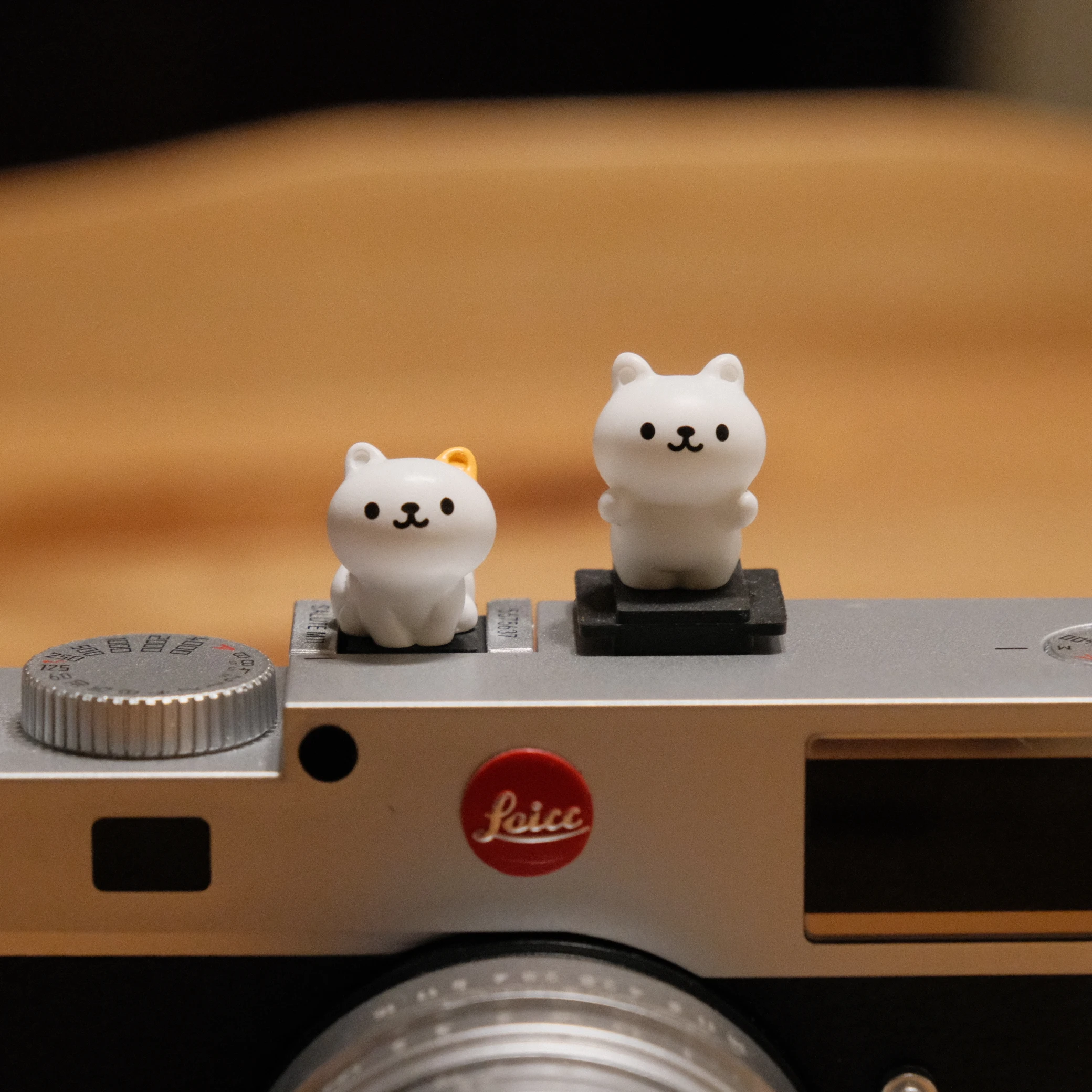 Cute Cat Camera Hot Shoe Cover for Fujifilm Leica Ricoh Canon Nikon Sony,Creative Animal Dust Cap,Kawaii Photography Accessories