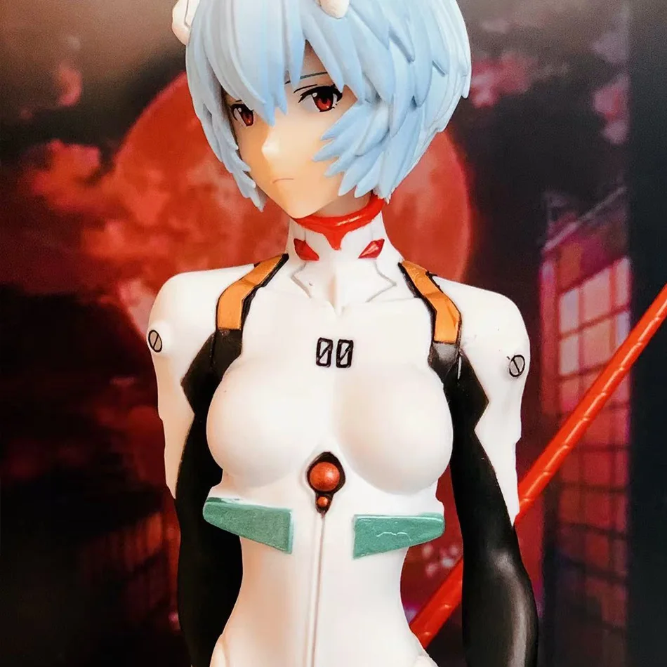 Neon Genesis Evangelion Ayanami Rei PVC Action Figure - Anime Collectible Model Toy thumbnail 3
