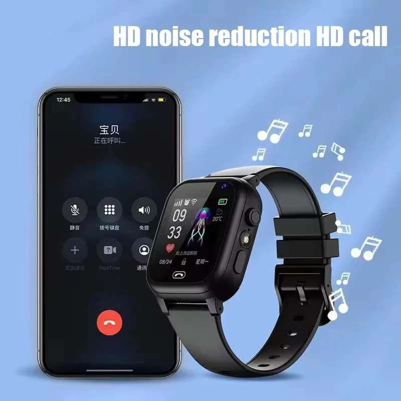 2026 Lenovo Kids Smart Watch SOS GPS Location Tracke Sim Card Call Child SmartWatch Camera Waterproof Watch Gift For Ios Android thumbnail 6