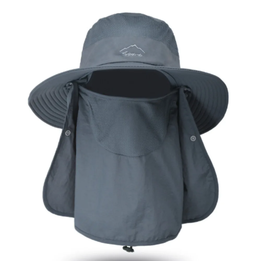 Goture Summer Outdoor Men And Women Mountaineering Fisherman Hat Sun Hat Anti-UV Fishing Cap Sun Hat 5Color thumbnail 5