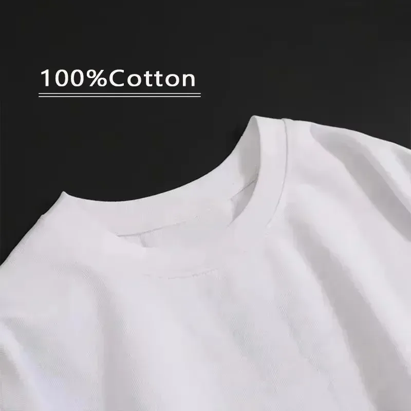2026 Summer Chiikawa Graphic T-Shirt 100% Cotton Unisex Casual Wear Double-Sided Cute Printed Black Loose Short Sleeve Tees Kids thumbnail 6