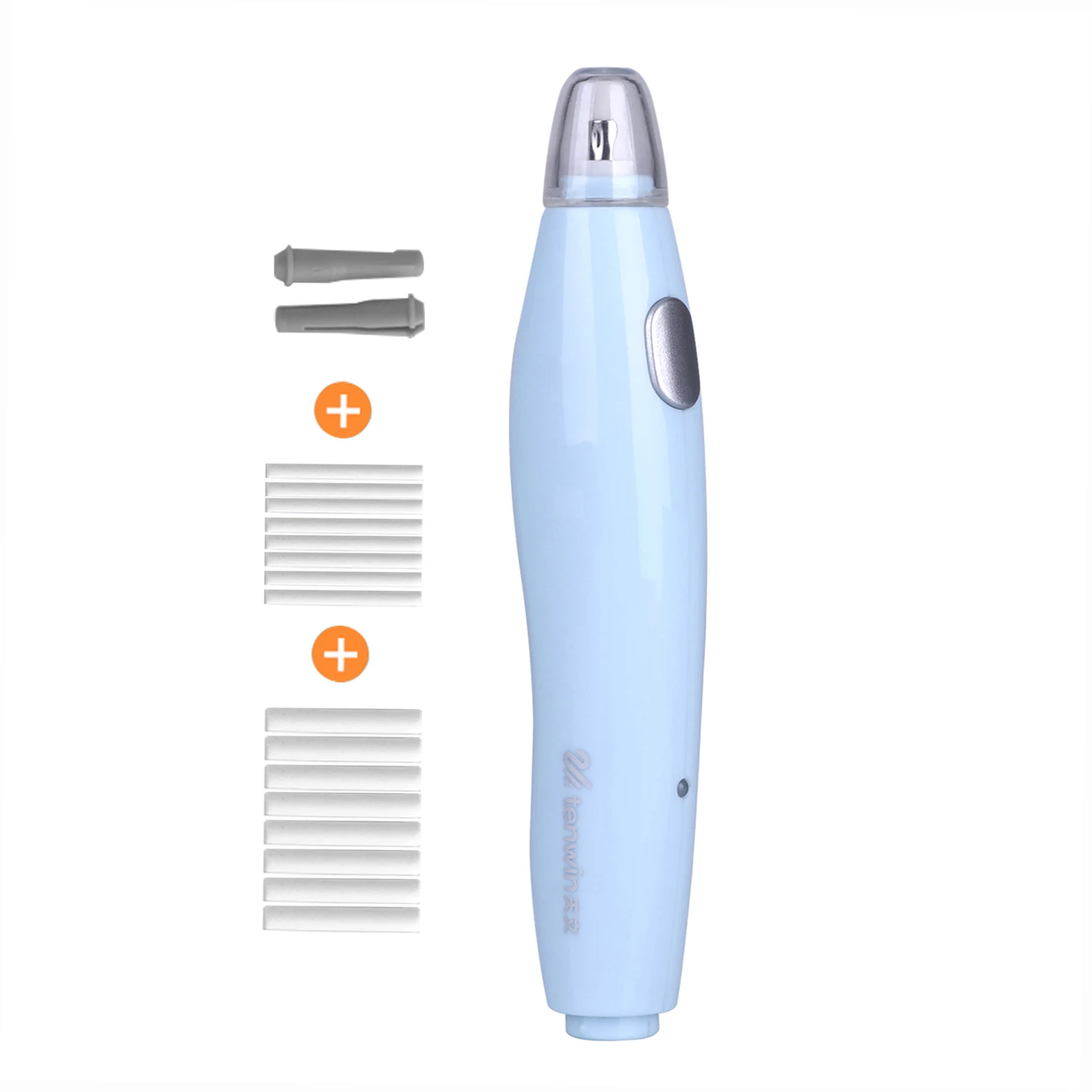 Electric Eraser Kit with 16 Eraser Refills Rechargeable Pencil Eraser One-button Control Christmas Gift Stationery thumbnail 6