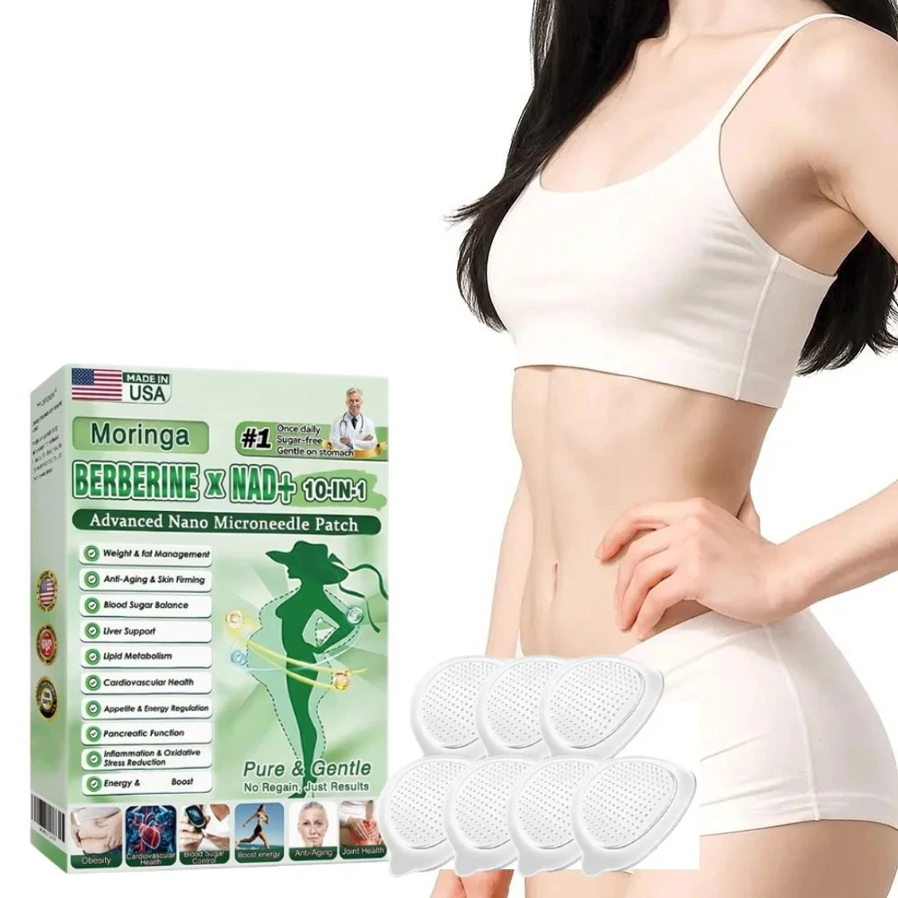 7PC 2026 Newest Nano Microneedle Firming Sticker - Berberine NAD+ Skin Firming Figure Line Shaping For Women Men Daily Body Care thumbnail 3