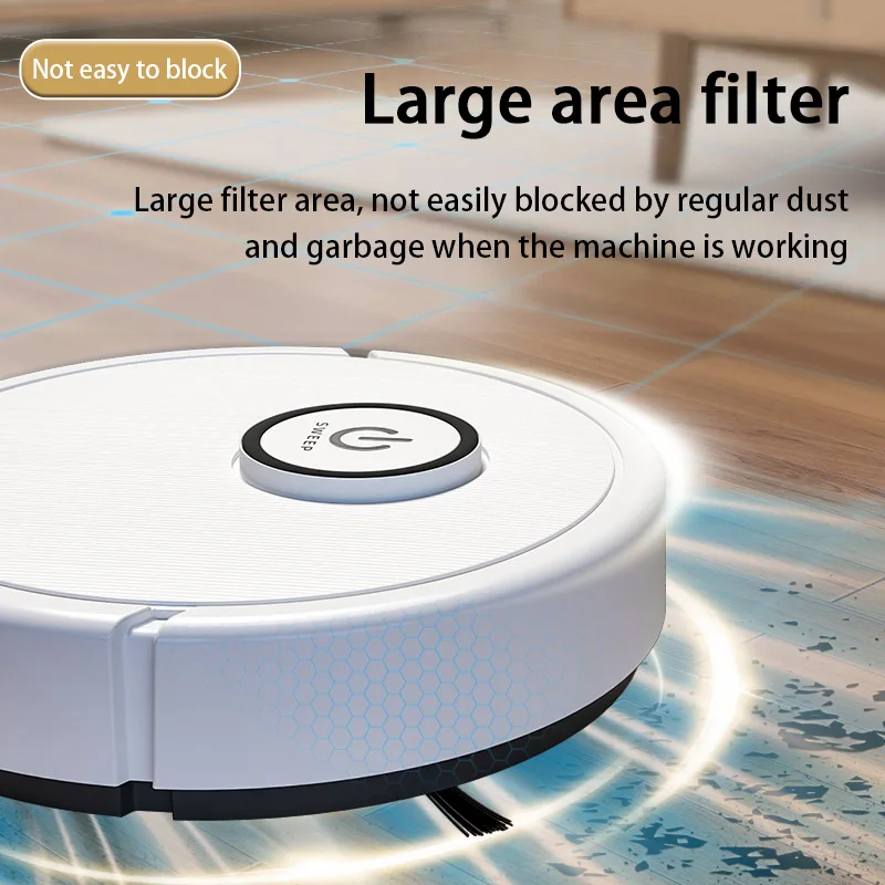 3-in-1 Intelligent Robot Vacuum Cleaner 6000Pa Strong Suction Sweep Mop Charge USB Laser Navigation Pet Hair Hard Floor 2026 New thumbnail 2