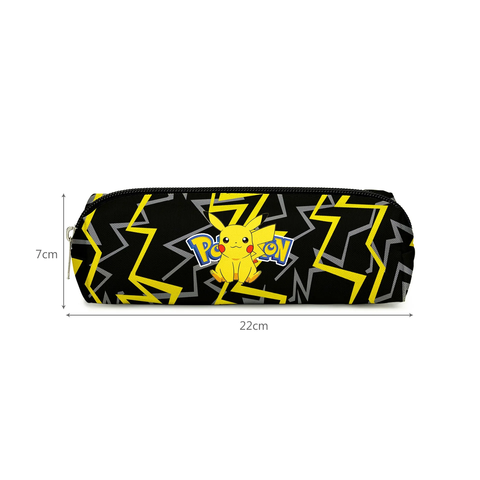 Pikachu Cartoon Backpack Pokemon Student School Bag Pencil Bag Cartoon SchoolBag Mochila  Anime Pikachus Backpack with Lunch Bag thumbnail 6
