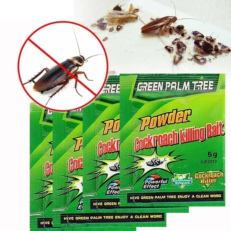 5-20PCS Powerful Cockroach Bait Powder | Roach Nest Eliminator | Non-Toxic Pest Control Trap | Home Kitchen Anti Cockroach thumbnail 6