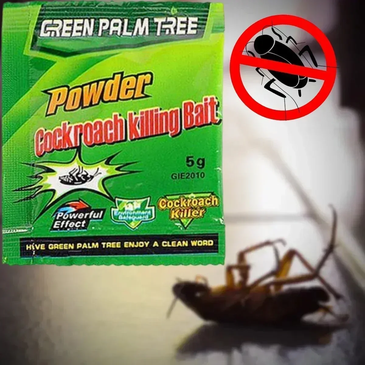 5-20PCS Powerful Cockroach Bait Powder | Roach Nest Eliminator | Non-Toxic Pest Control Trap | Home Kitchen Anti Cockroach thumbnail 5
