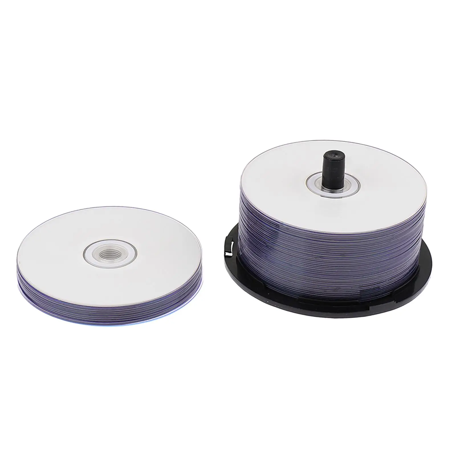 Blank Discs 700MB White Recordable Cd-rs Digital Audio Media for Music Data Storage and Backup thumbnail 3