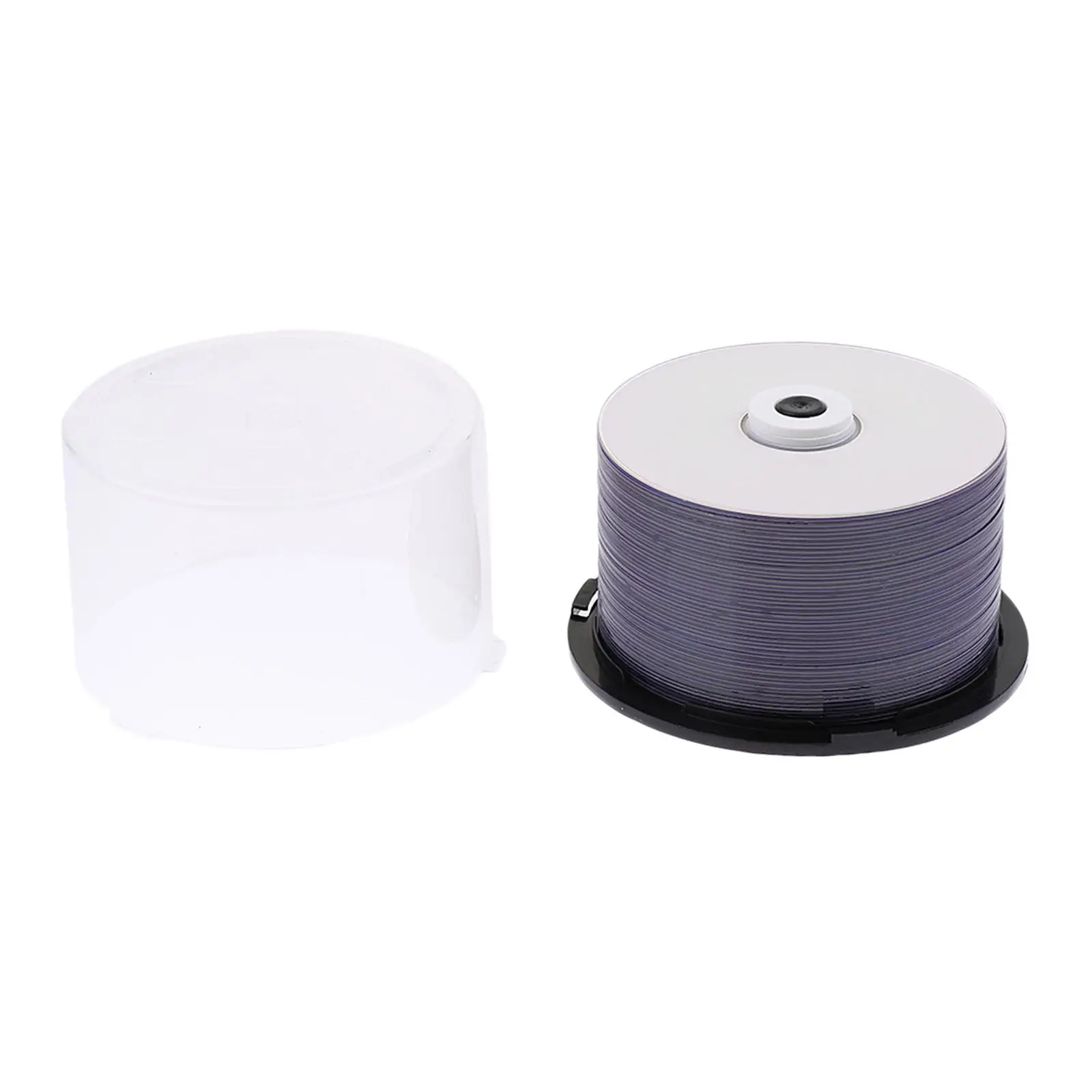 Blank Discs 700MB White Recordable Cd-rs Digital Audio Media for Music Data Storage and Backup thumbnail 2