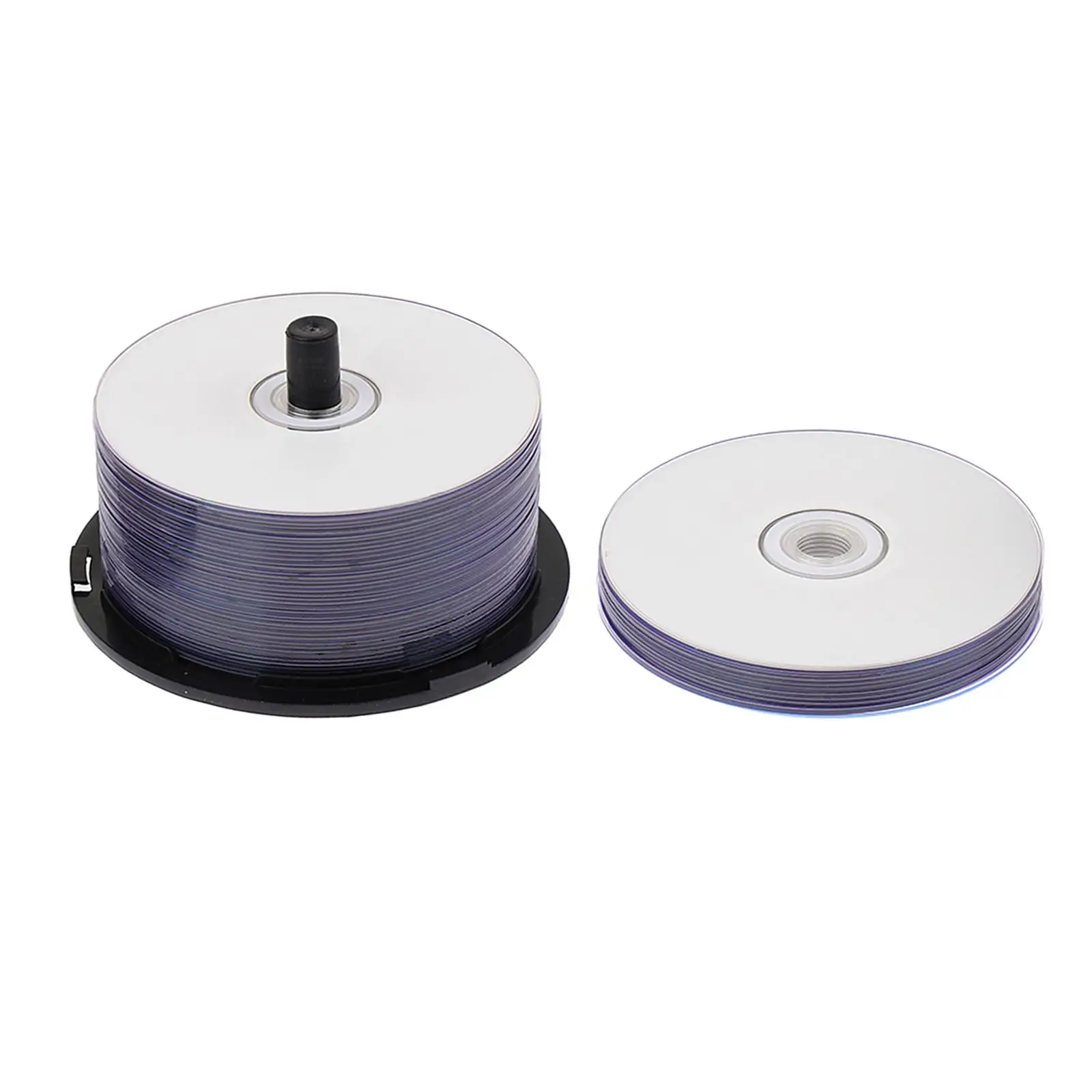 Blank Discs 700MB White Recordable Cd-rs Digital Audio Media for Music Data Storage and Backup thumbnail 4