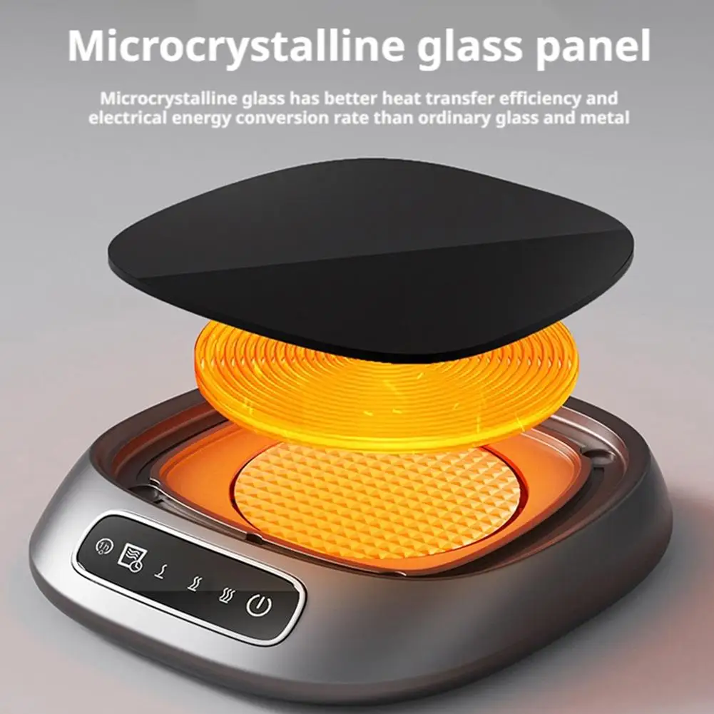 Automatic Electric Heater Insulation Base Warmer Coaster Water Cup Thermostatic Kettle Milk Intelligent Control Coaster Heater thumbnail 6