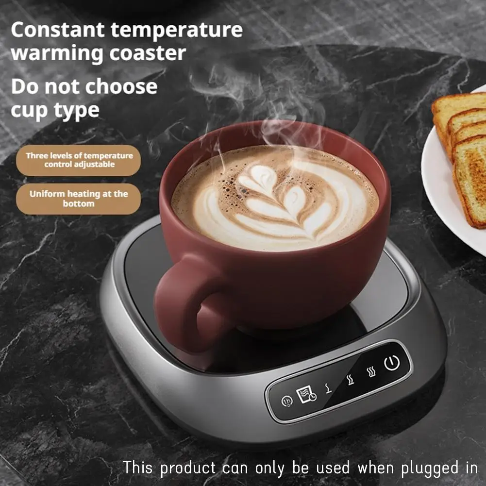 Automatic Electric Heater Insulation Base Warmer Coaster Water Cup Thermostatic Kettle Milk Intelligent Control Coaster Heater thumbnail 3