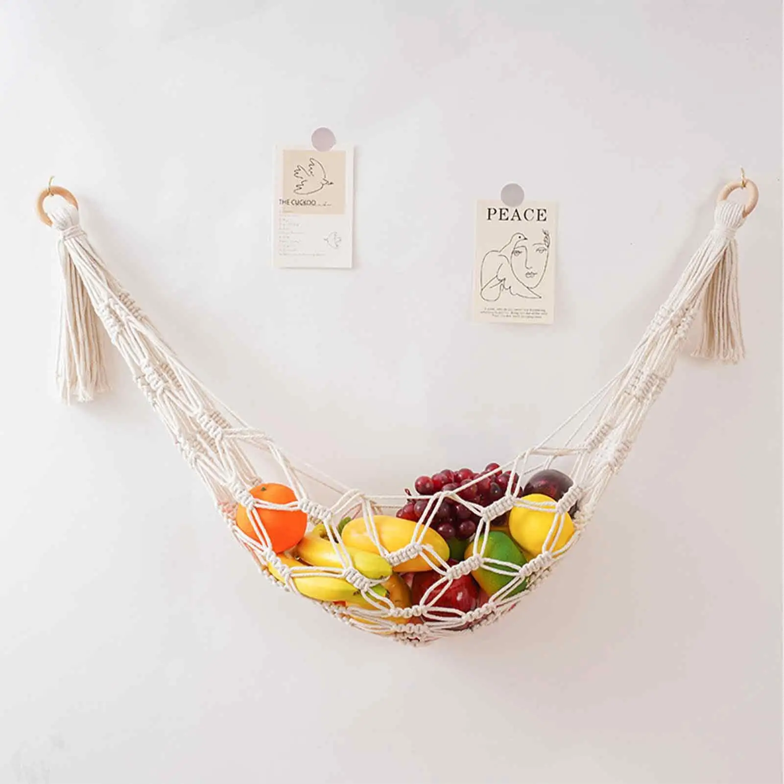 Hammock for Stuffed Animals Toy Net Wall-Mounted Corner Holder Organizer Storage for Playroom Nursery Dorm Bedroom Decor thumbnail 4
