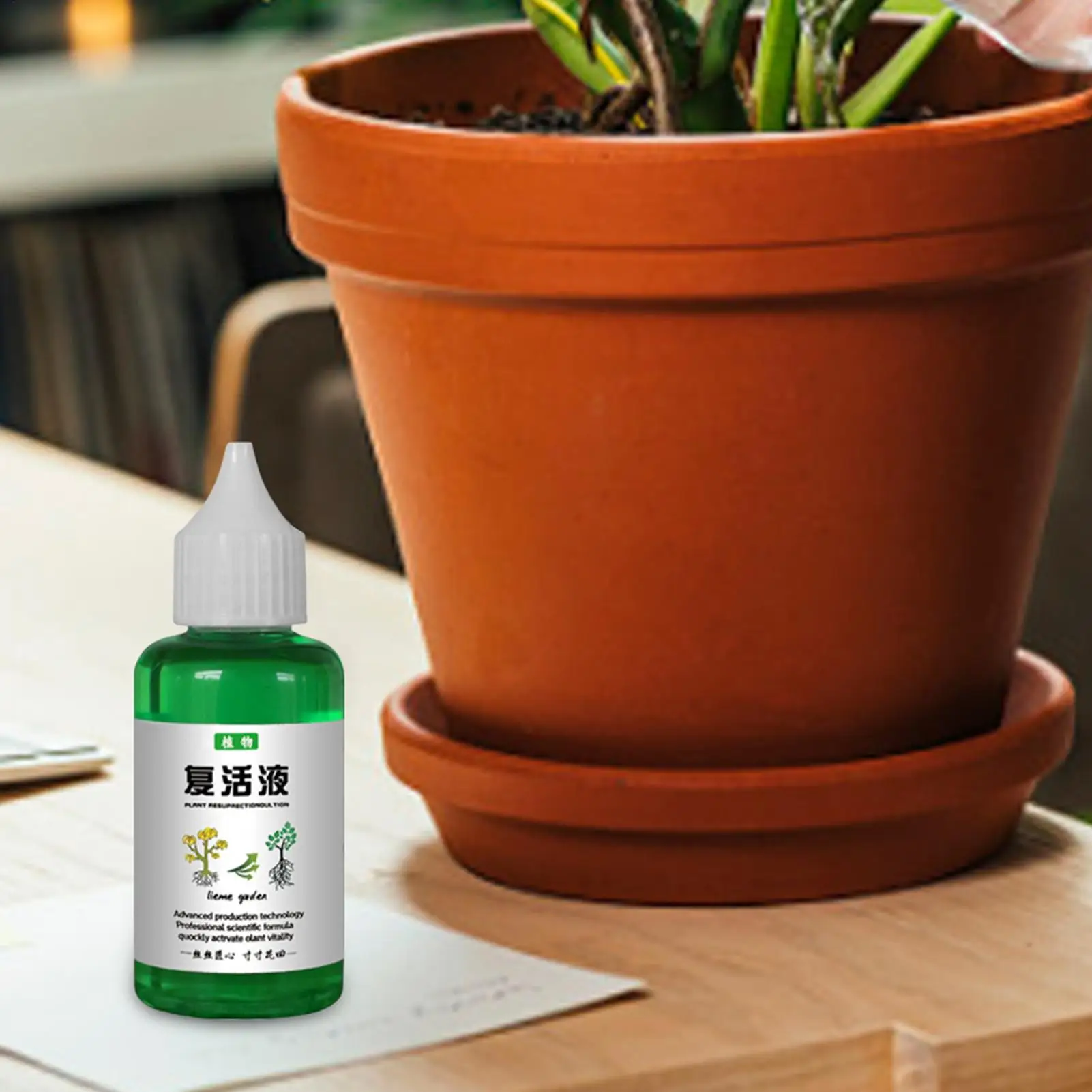 50ml Plant Nutrient Solution Plant Resurrection Liquid Fertilizer Household Gardenia and Orchid Fertilizer for Fast Growth thumbnail 2