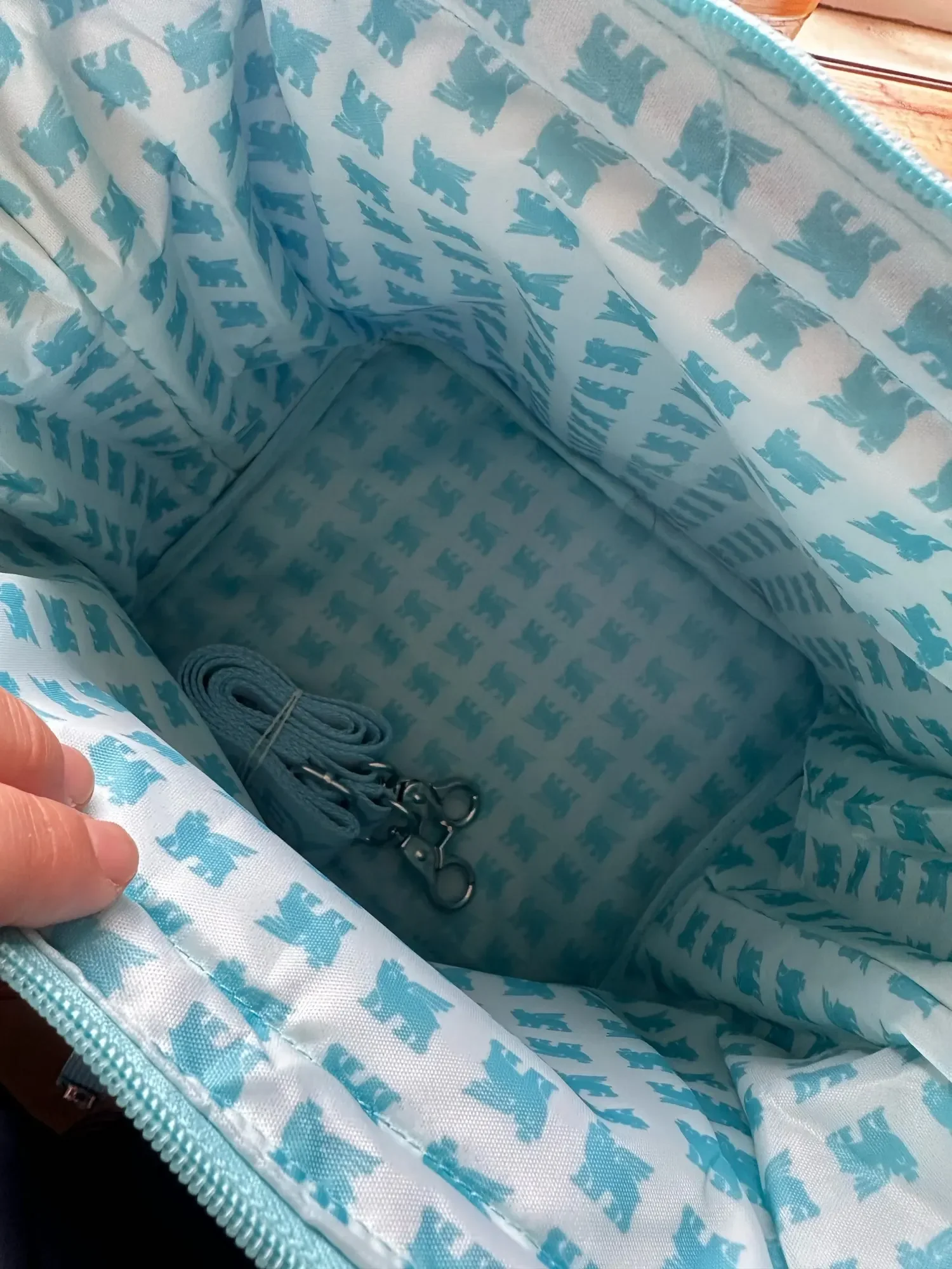 Replica Shoulder Bag Mini Soft Insulation Bag Outdoor Portable Travel Lunch Bag Upgraded Insulation Oxford Cloth Materia thumbnail 5