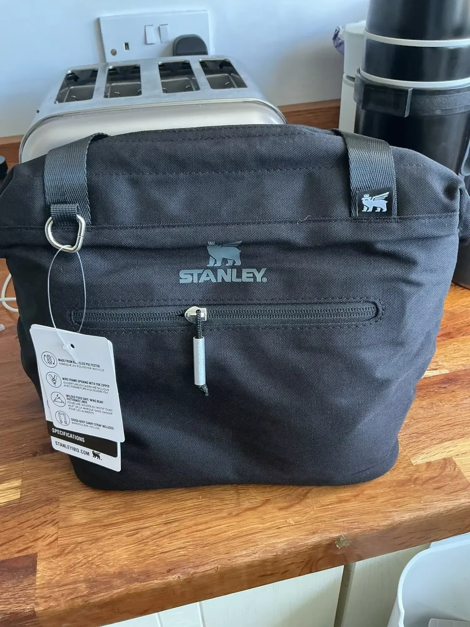 Replica Shoulder Bag Mini Soft Insulation Bag Outdoor Portable Travel Lunch Bag Upgraded Insulation Oxford Cloth Materia
