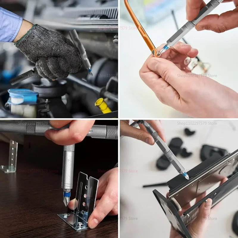 24 In 1 Ratchet Wrench Screwdriver Set Magnetic Bits Kit Multi-tool Hand Tools for Household DIY Repair, Precision Mechanic Tool thumbnail 3