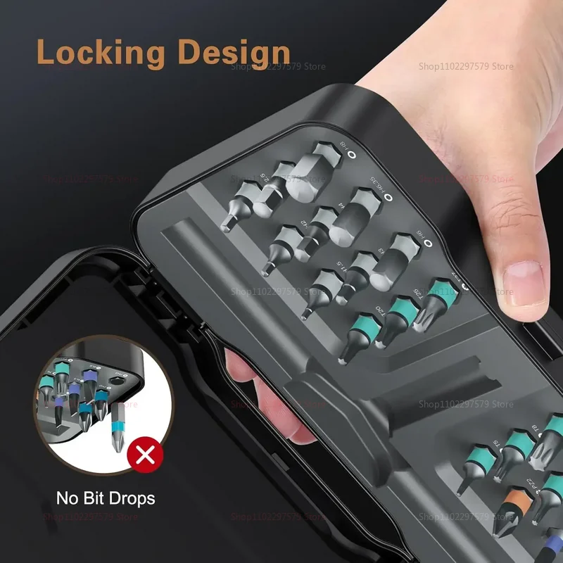 24 In 1 Ratchet Wrench Screwdriver Set Magnetic Bits Kit Multi-tool Hand Tools for Household DIY Repair, Precision Mechanic Tool thumbnail 4