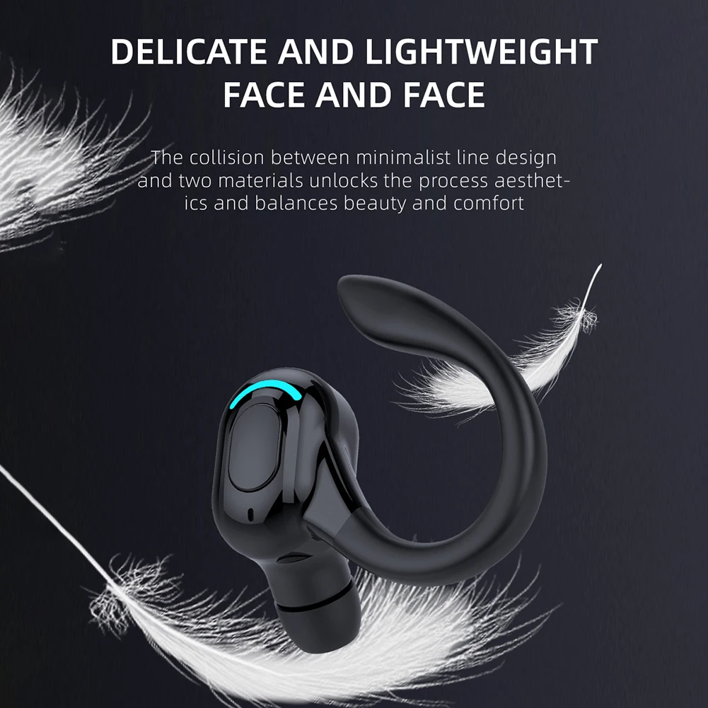 Waterproof Earbuds Bluetooth-compatible 5.2 Noise Cancelling Wireless Headset thumbnail 2