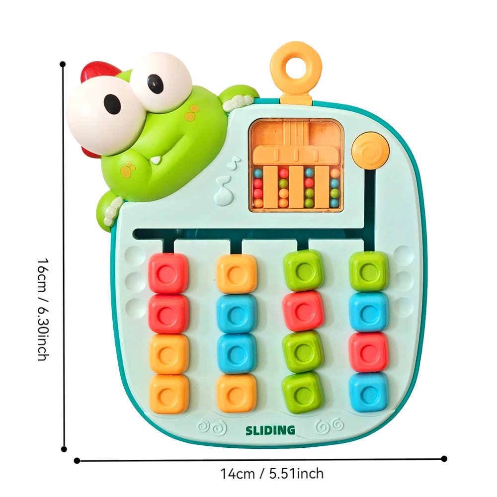 Slide Puzzle Maze Color & Shape Matching Game Brain Teasers Toys for Kids Age 5 6 7 8 ,Travel Activity Toys thumbnail 2