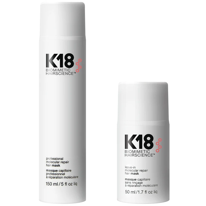K18 Leave-In Molecular Repair Hair Mask Deep Conditioning Keratin Treatment Soften Hair Smoothing Healthy Hair Care 50ml 150ml thumbnail 4