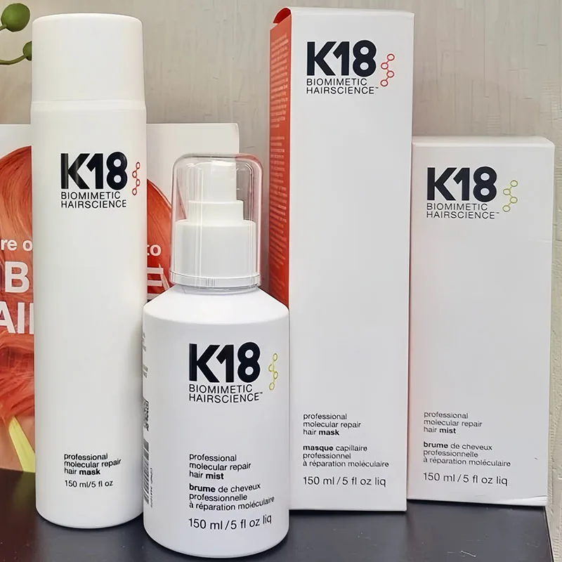 K18 50ml 150ml Leave-In Molecular Repair Hair Mask Deep Conditioning Keratin Treatment Soften Hair Smoothing Healthy Hair Care
