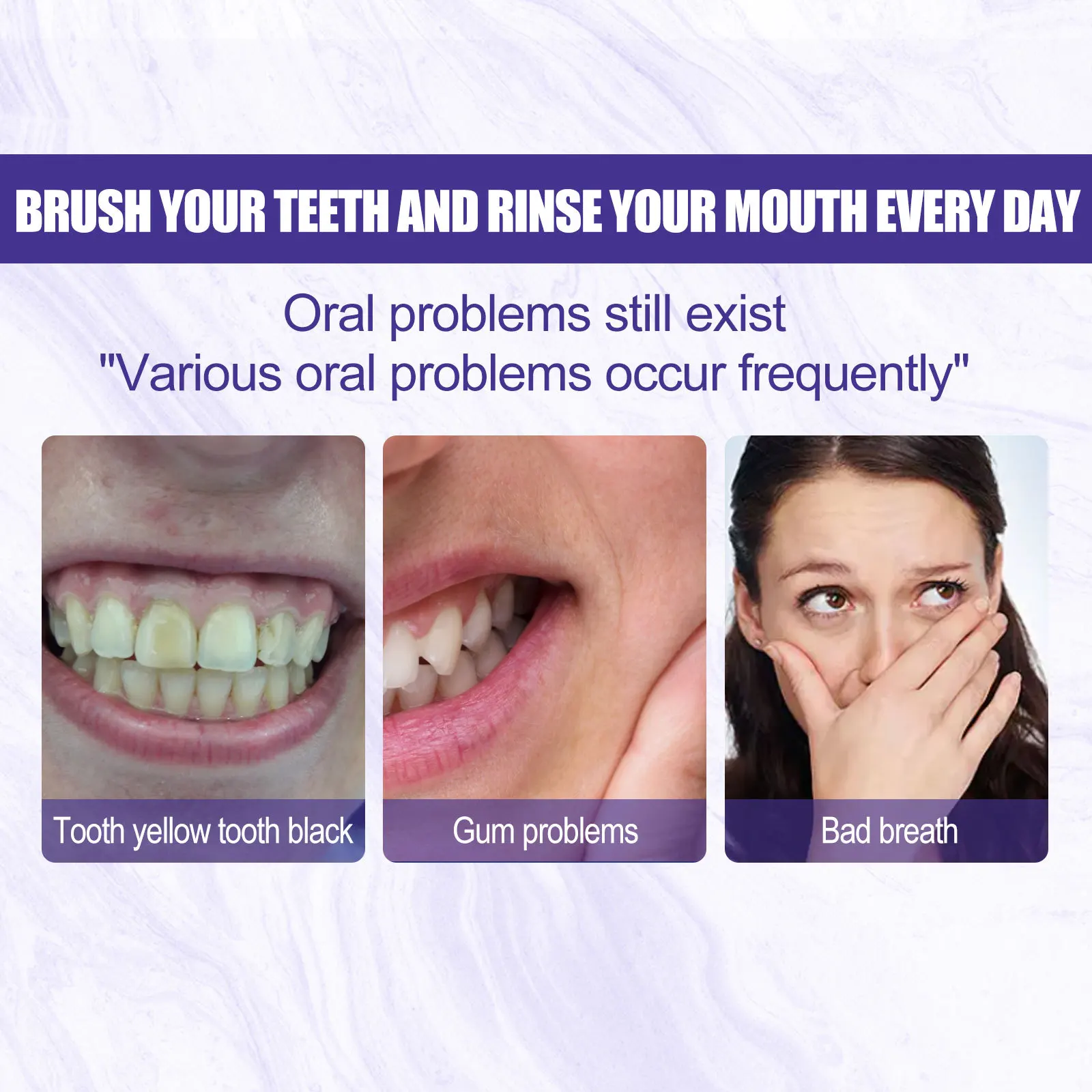 V34 Dental Toothpaste Whitening Instant Teeth Whitener Tooth Stain Tartar Hygiene Fresh Breath Cleaner Oral thumbnail 5