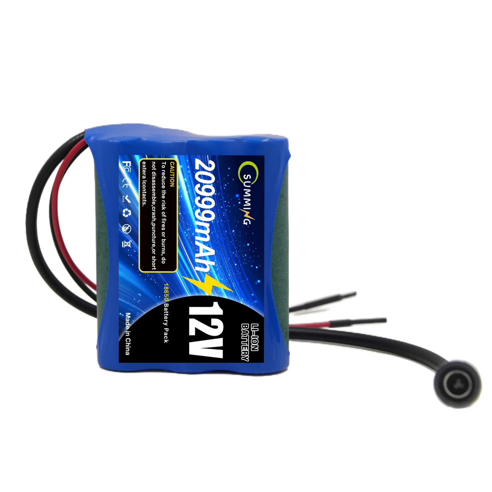 12V 20Ah Lithium Polymer🛷Battery 12.6V 20000mAh 100% New RC Drone⛸️Power Super Rechargeable + Charger Set thumbnail 3