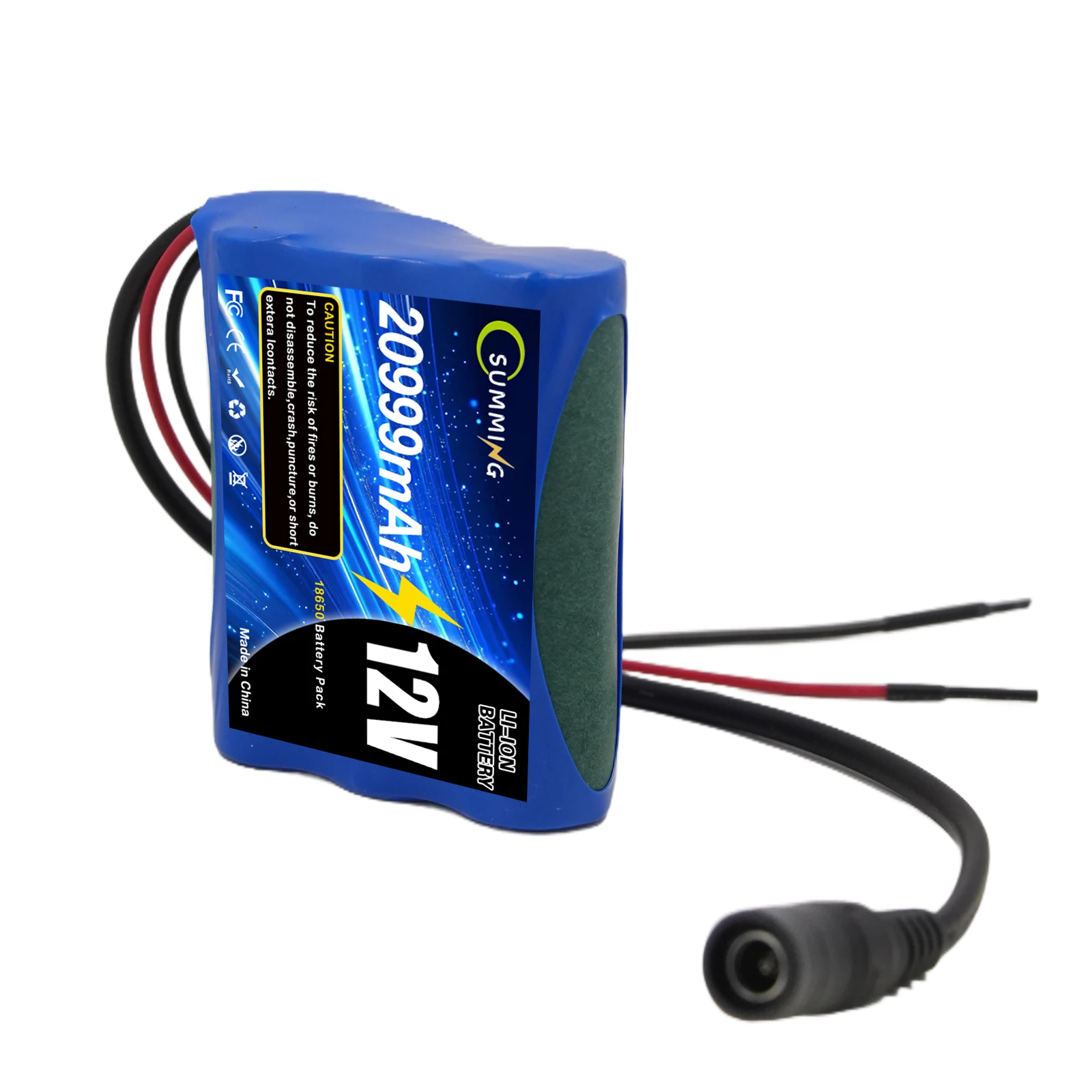 12V 20Ah Lithium Polymer🛷Battery 12.6V 20000mAh 100% New RC Drone⛸️Power Super Rechargeable + Charger Set thumbnail 5