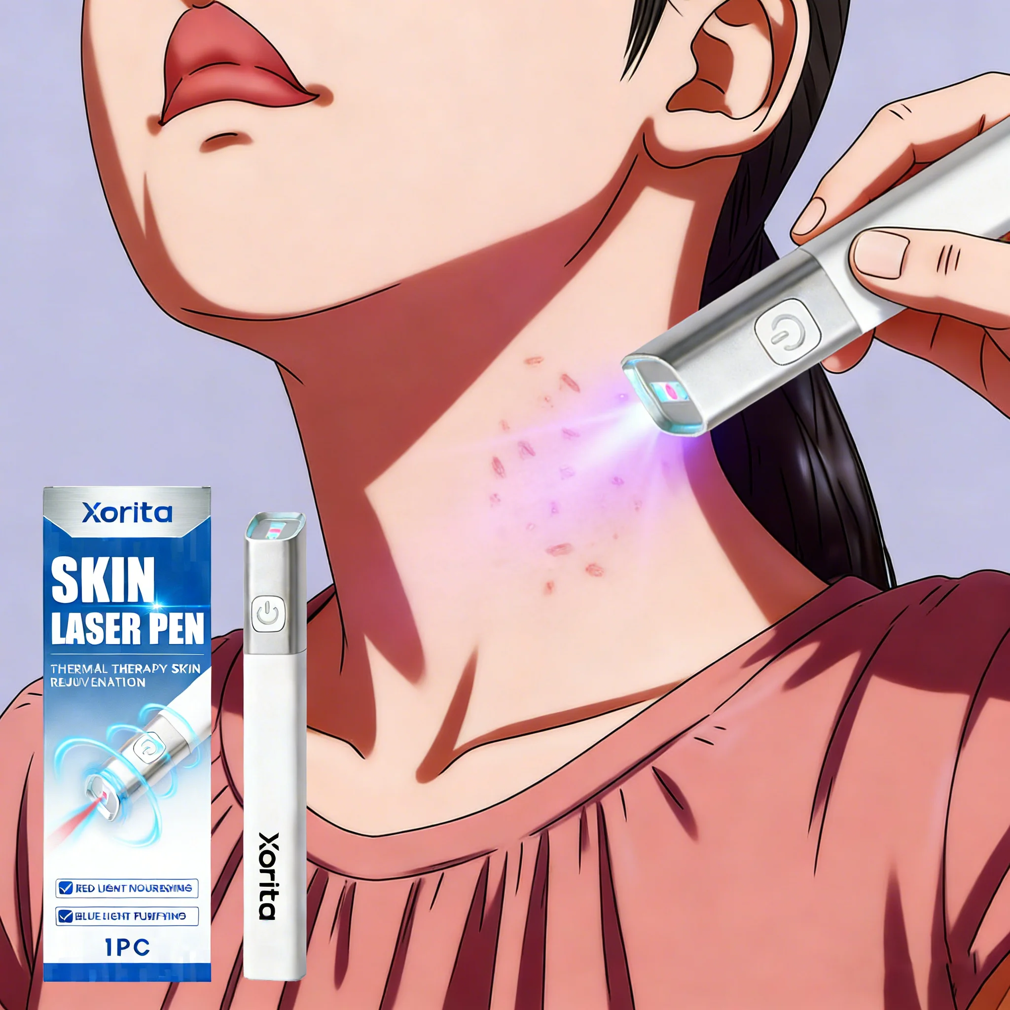 Laser Plasma Pen Skin Tag Remover Tool Black DotsFreckles Wart Remover Papilloma Pimples Skin Pigment Removal Beauty Device