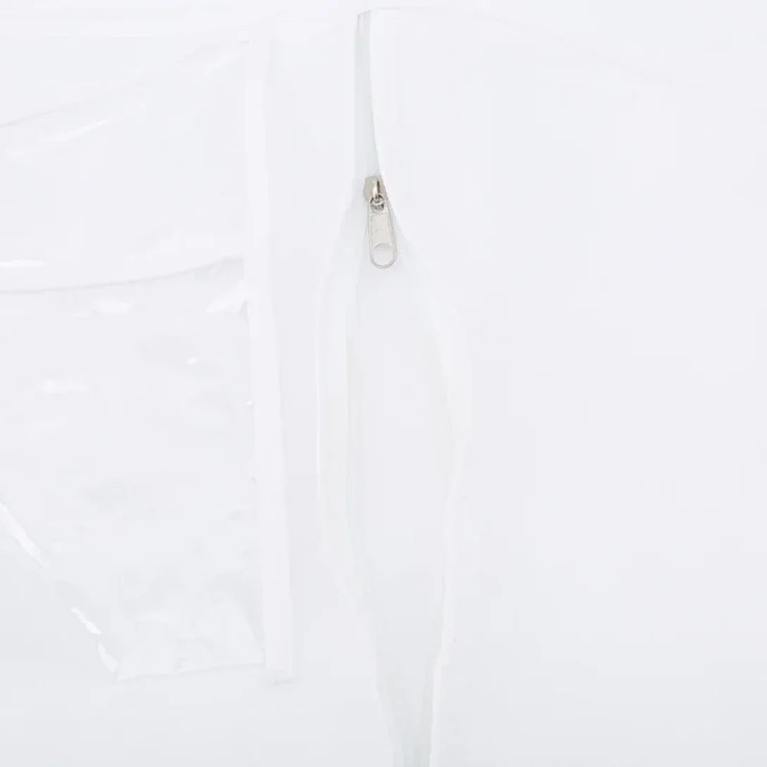 Long Wedding Dress Dust Cover - Satin Bridal Garment Storage Bag for Evening Gowns thumbnail 6