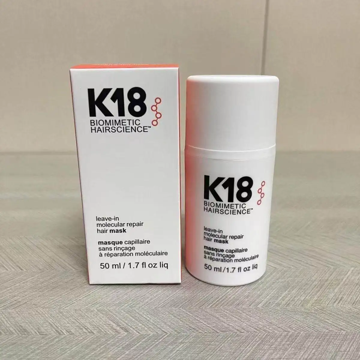 K18 Leave-In Molecular Repair Hair Mask Deep Conditioning Keratin Treatment Soften Hair Smoothing Healthy Hair Care 50ml 150ml