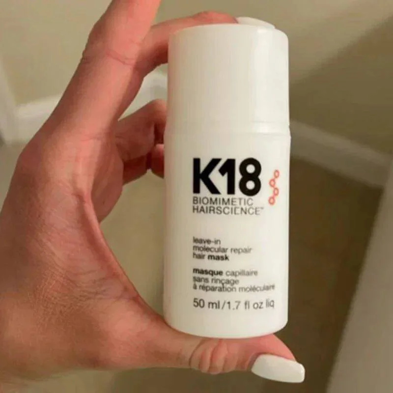 K18 Leave-In Molecular Repair Hair Mask Deep Conditioning Keratin Treatment Soften Hair Smoothing Healthy Hair Care 50ml 150ml thumbnail 6