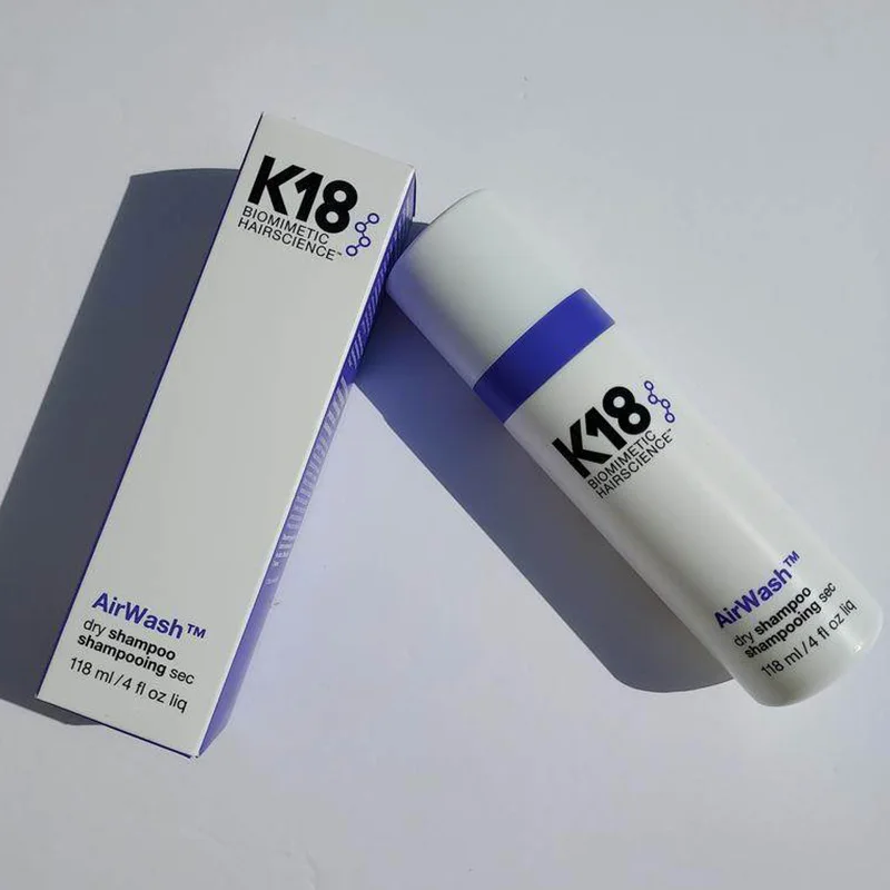 K18 AirWash Original Dry Shampoo 118ml Conditioners NonAerosol Balances Scalp Controls Excess Oil Production Repair Dry With Box thumbnail 5