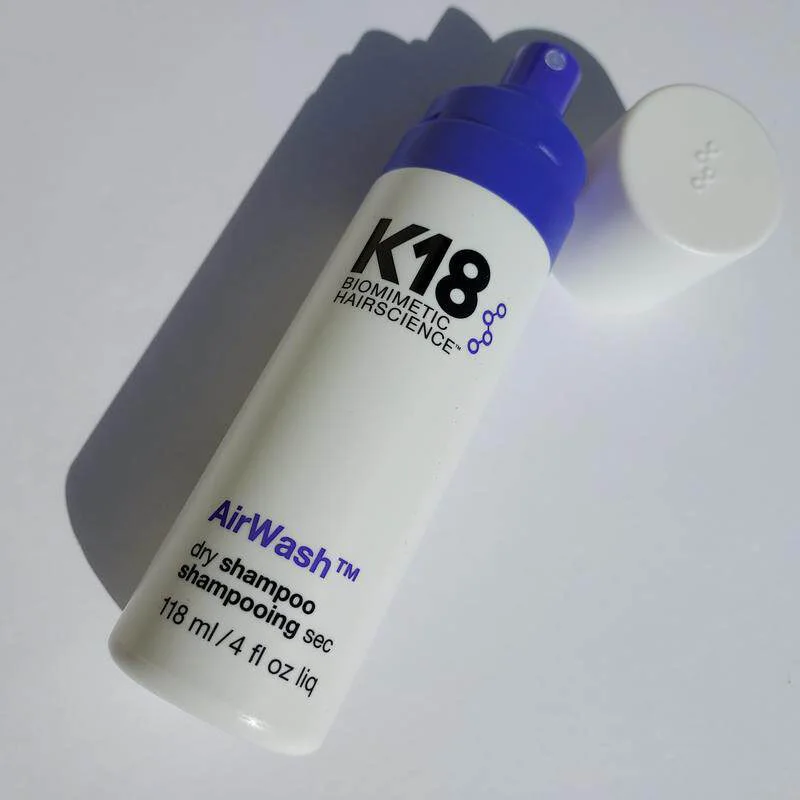 K18 AirWash Original Dry Shampoo 118ml Conditioners NonAerosol Balances Scalp Controls Excess Oil Production Repair Dry With Box thumbnail 4