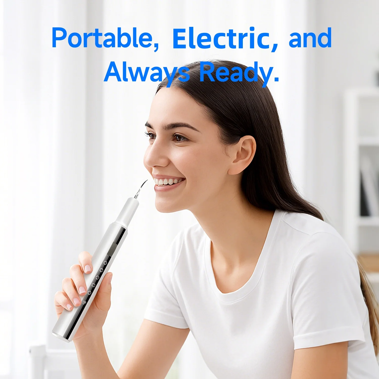 Electric Tooth Cleaner For Teeth Tartar Remover Waterproof IPX6 Vibration Dental Scaler Plaque Calculus Teeth Cleaning Tools thumbnail 6