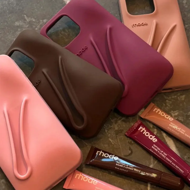 Hot Brand Lemontini Phone  Case for IPhone 11 12 13 14 15 16 Pro Max Plus 17 Air Makeup Lip Gloss Silicone Cover with Lip Glaze thumbnail 4