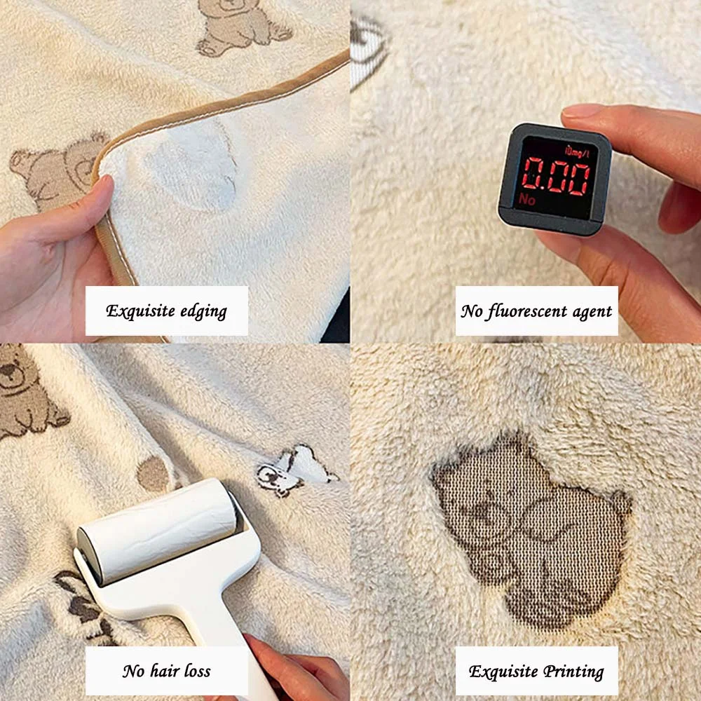 Knee Blanket Throw Winter Microfiber Oversized Baby Lightweight Flannel Fleece Bed Sofa Decoration S-strangers-things-P thumbnail 4