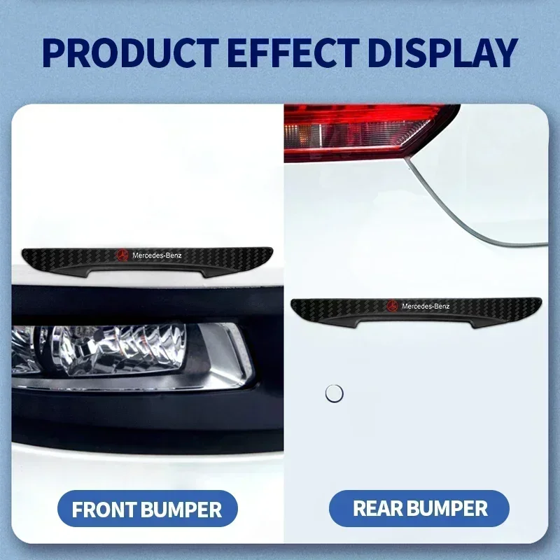 Car door anti-collision decorative sticker for Mercedes Benz W177 W205 W206 W213 W214 W216 W222 body scratch resistant sticker thumbnail 2