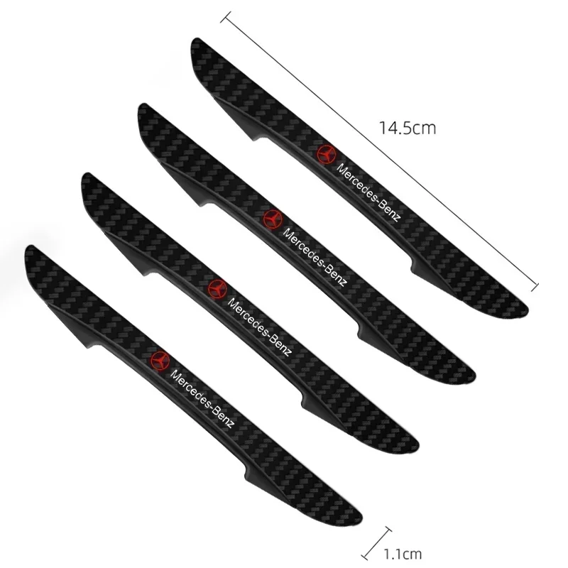 Car door anti-collision decorative sticker for Mercedes Benz W177 W205 W206 W213 W214 W216 W222 body scratch resistant sticker thumbnail 4