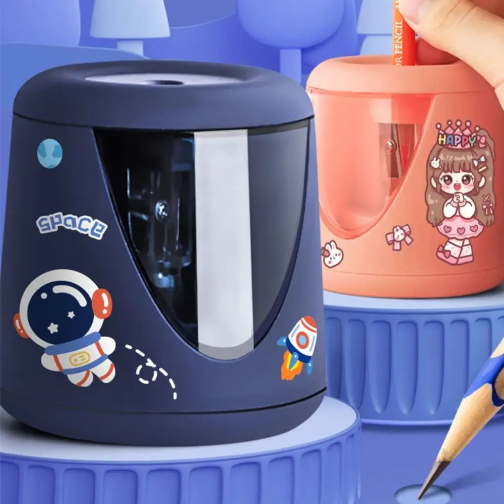 Office School Supplies Battery/USB/Charging Electric Pencil Sharpener Switch Automatic Creative Stationery Mechanical Tool thumbnail 3