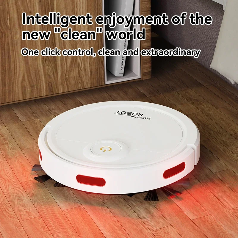 3-in-1 Fully Automatic Sweeper Suction Mopping Sweeping Machine Charge USB Intelligent Kitchen Home Cleaning Robots 2026 New thumbnail 3
