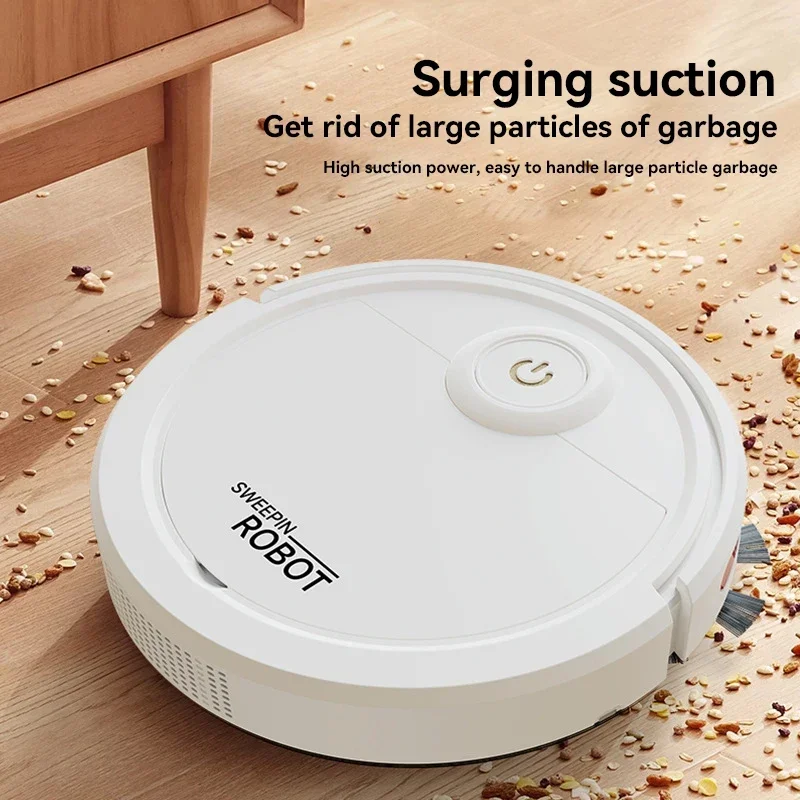 3-in-1 Fully Automatic Sweeper Suction Mopping Sweeping Machine Charge USB Intelligent Kitchen Home Cleaning Robots 2026 New thumbnail 2