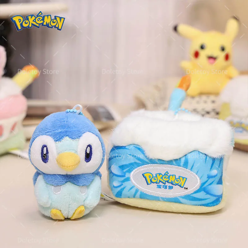 34 Styles Pokemon Plush Keychain Cartoon Toys Pikachu Eevee Charmander Squirtle Mew Snorlax Jigglypuff Doll Kids Kawai Toy Gift thumbnail 5