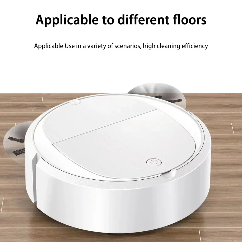 Long battery life Automatic Sweeping Robot Portable Mini Home Vacuum Cleaner USB Rechargeable Wet Dry 3-in-1 Sweeping Machine thumbnail 5