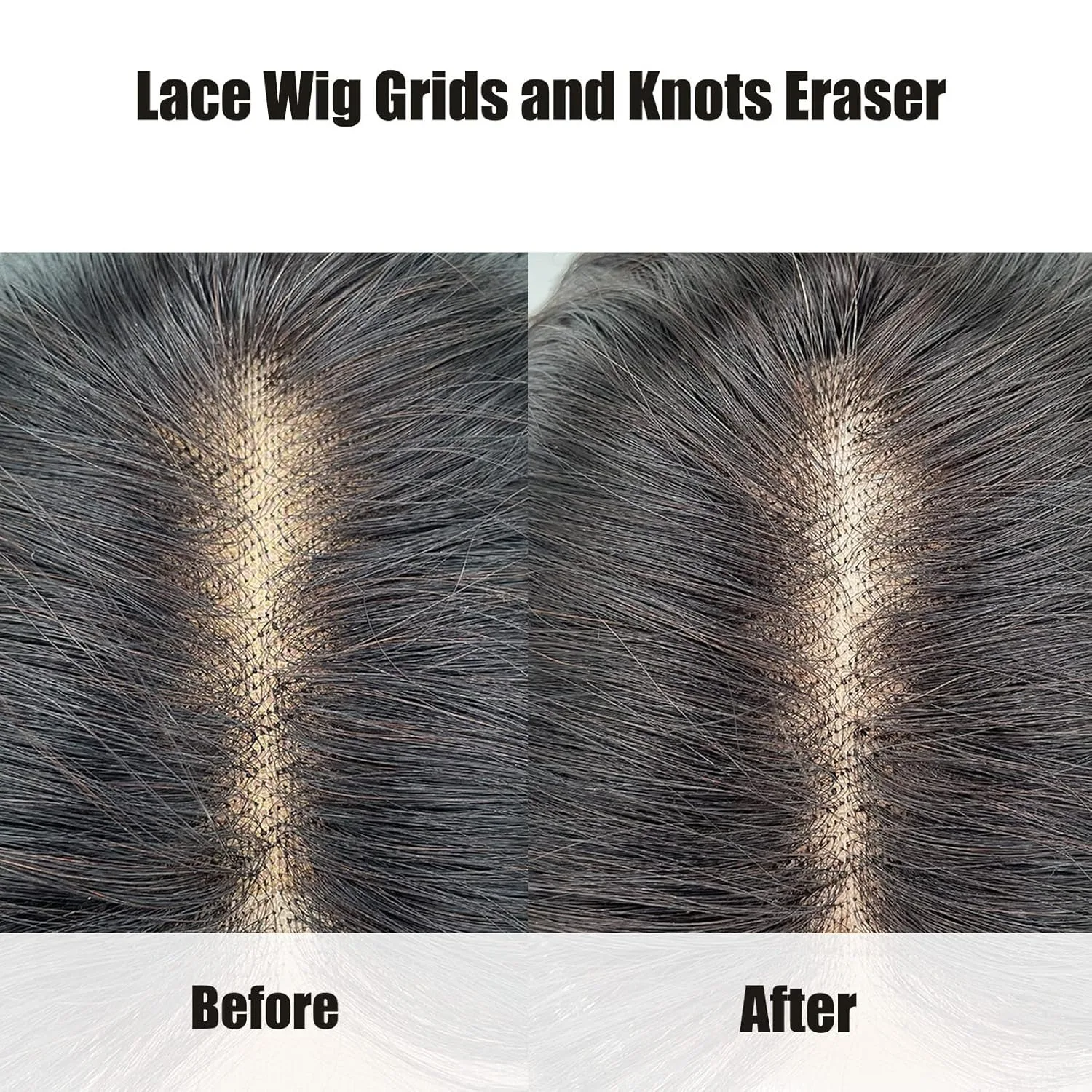 Silicone Fake Scalp Tape Makes Wigs Realistic Looking Scalp-like Lace Wig Grids Knots Melting Tape Eraser, Natural Easy to Use thumbnail 2
