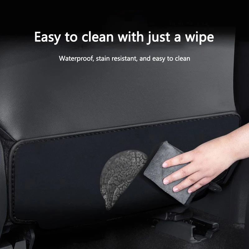 Car Anti-dirty Seat Back Protective Mat Anti Kick Pad Accessories For Toyota GR Sport Camry Corolla Yaris Hilux Prius Avensis thumbnail 5