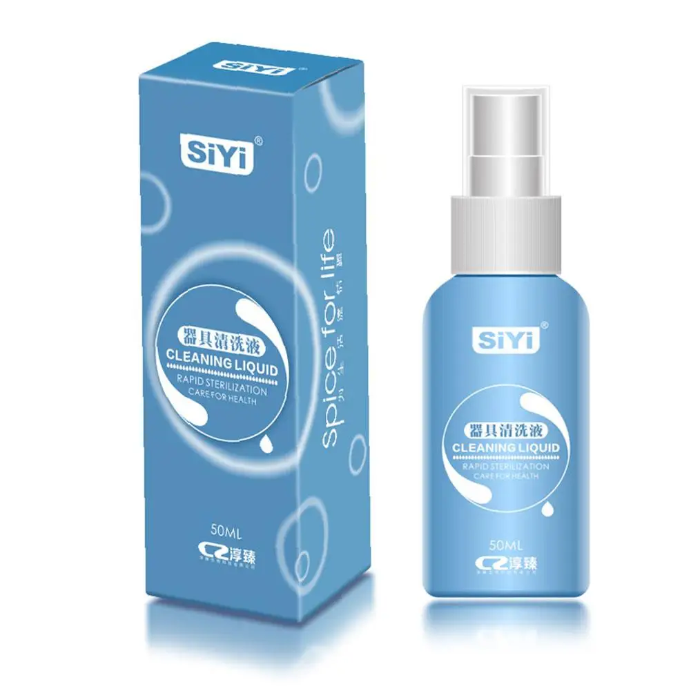 1-4pcs Anti-bacterial Sex Toy Cleaner Disinfection Liquid for Vibrator Body Safe Cleaning Spray Bottle Sex Products thumbnail 4