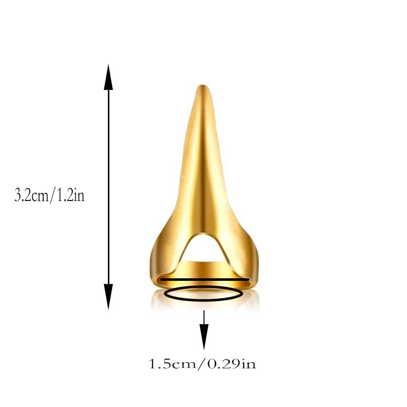 2/3/5/10pcs/ Hairdressing Finger Claw Ring Stitching Layered Hairdressing tool Accessories Braiding Hair thumbnail 6