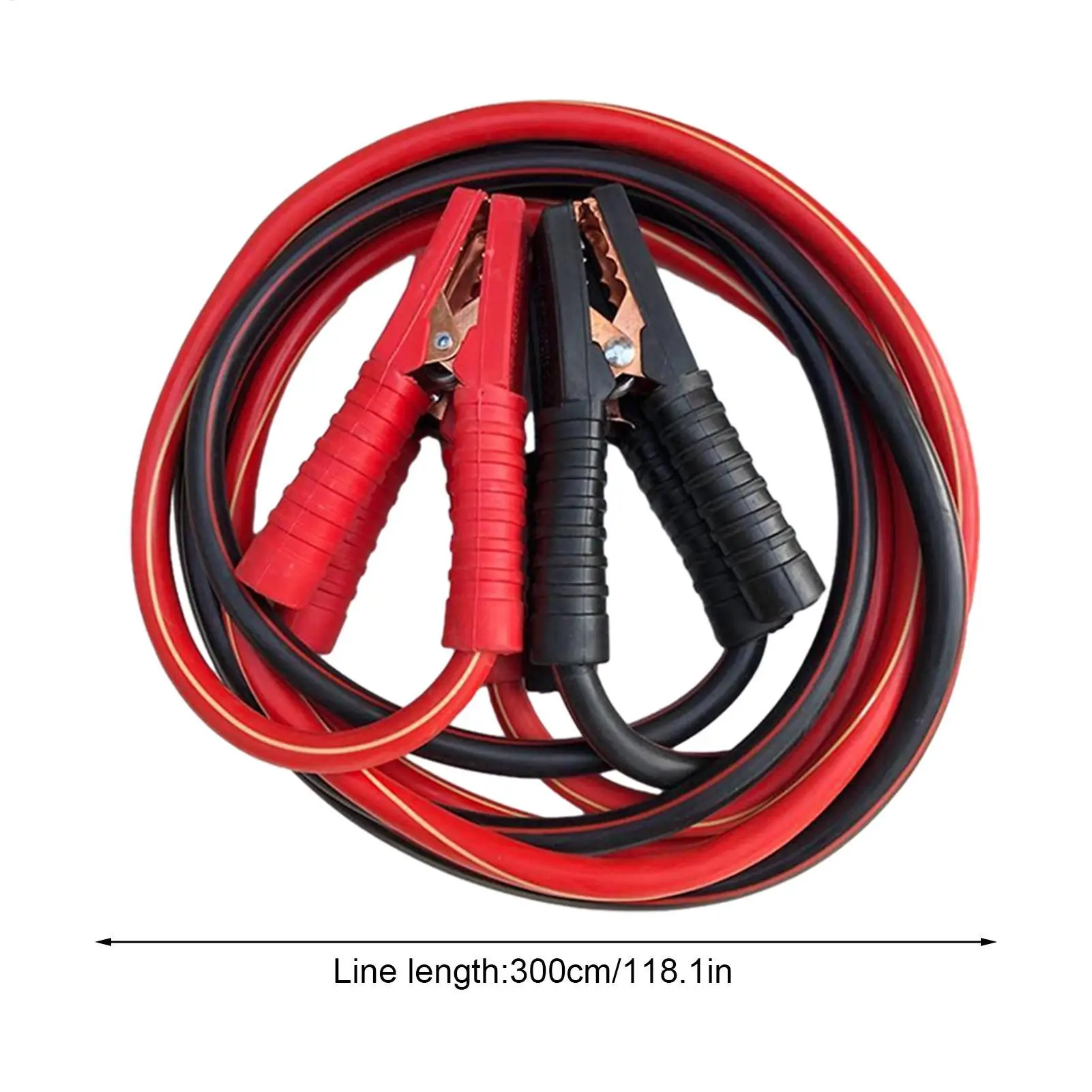 1500A 3 m 4M Jumper Cables Emergency Tool Booster Cables Jumper Heavy Duty Battery Jumper Safe Car Jumper Cables Kit thumbnail 6
